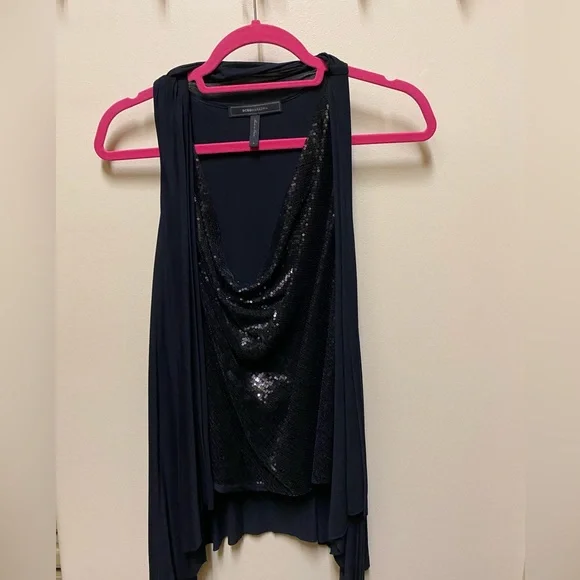 BCBC sequin cowl neck top - Picture 1 of 4